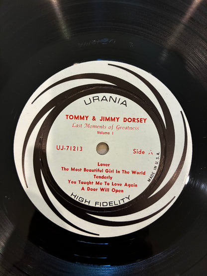 Tommy & Jimmy Dorsey – Last Moments Of Greatness, Volume 1