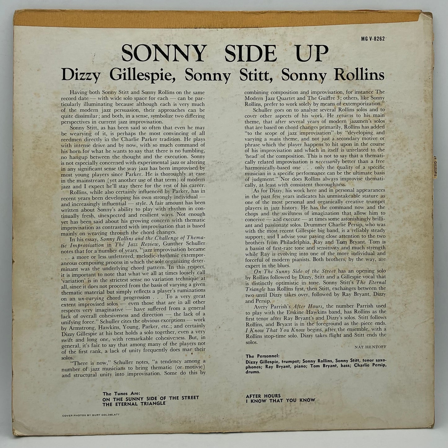 Dizzy Gillespie / Sonny Stitt / Sonny Rollins – Sonny Side Up