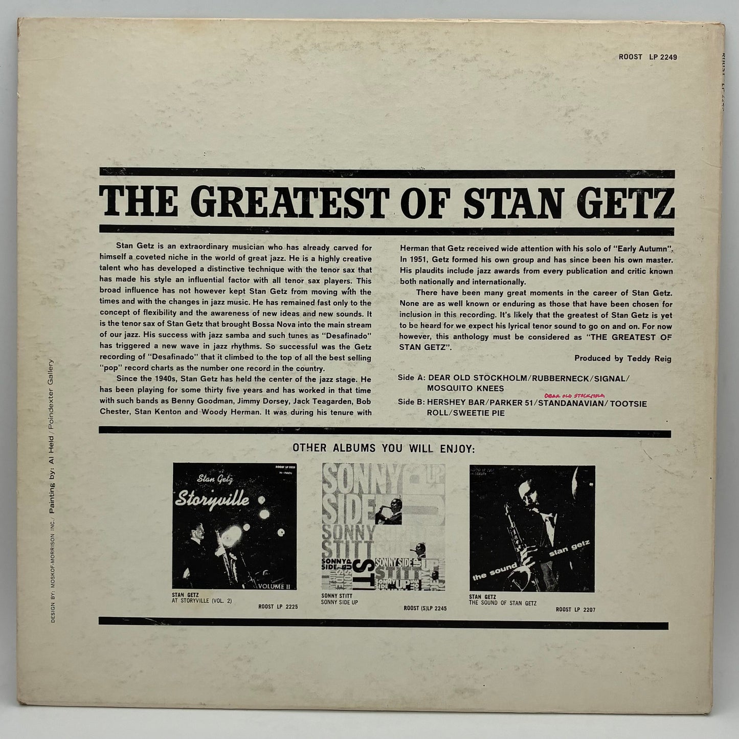 Stan Getz – The Greatest Of Stan Getz