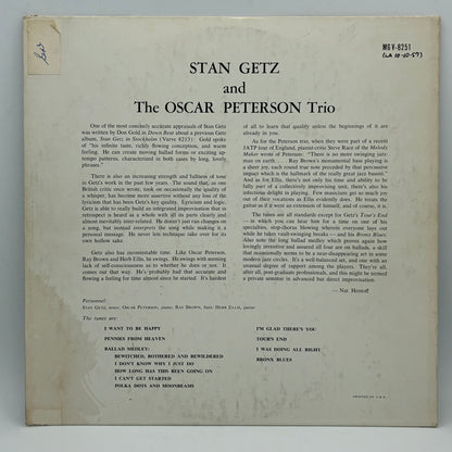 Stan Getz And The Oscar Peterson Trio – Stan Getz And The Oscar Peterson Trio