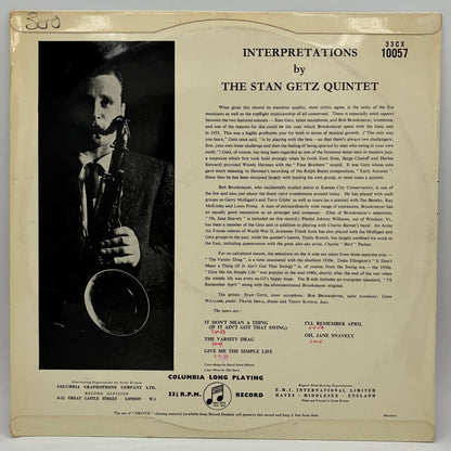 The Stan Getz Quintet – Interpretations By The Stan Getz Quintet