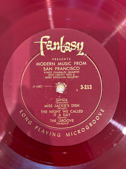 Ron Crotty Trio / Vince Guaraldi Quartet / Jerry Dodgion Quartet – Modern Music From San Francisco