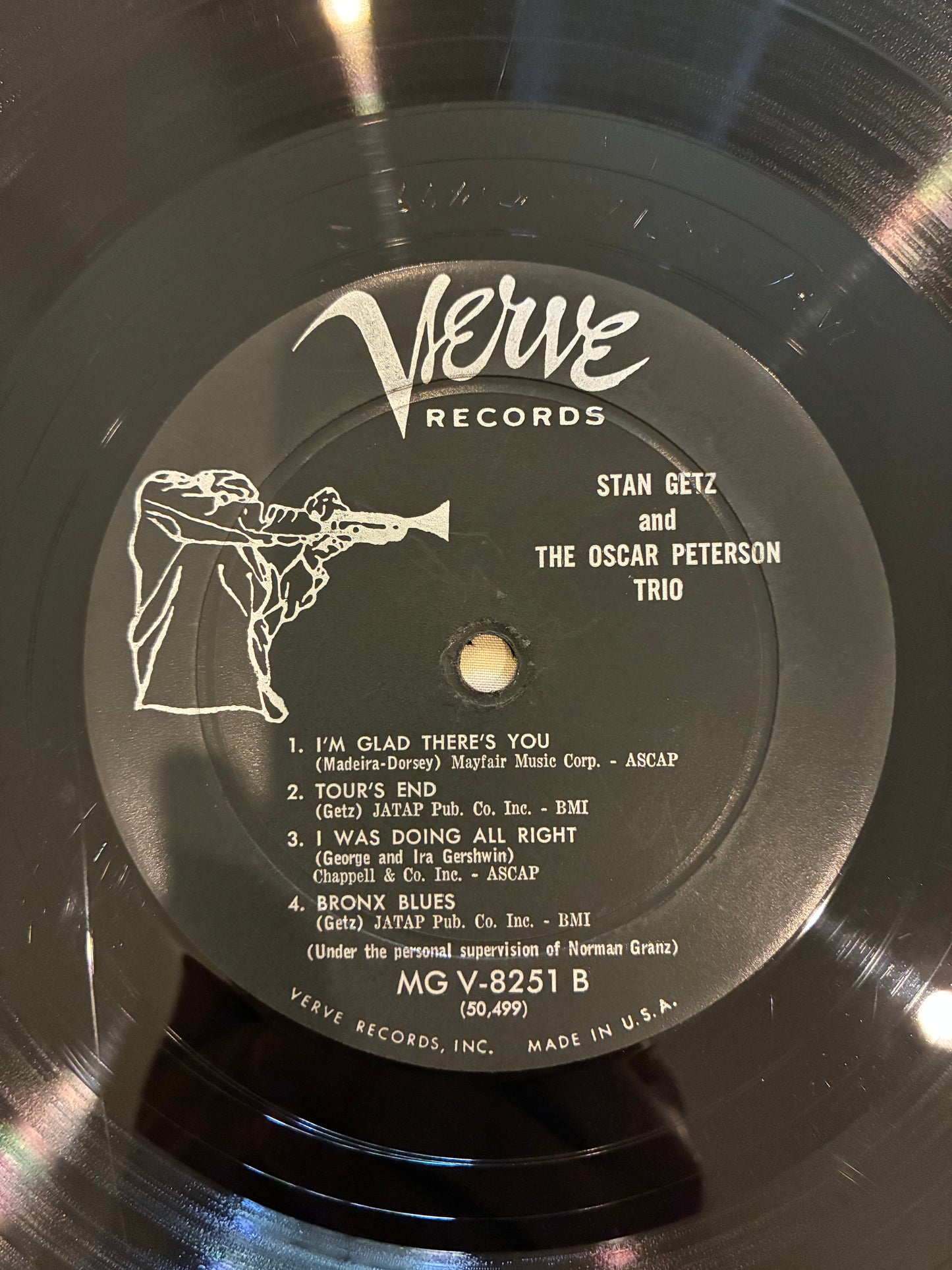 Stan Getz And The Oscar Peterson Trio – Stan Getz And The Oscar Peterson Trio