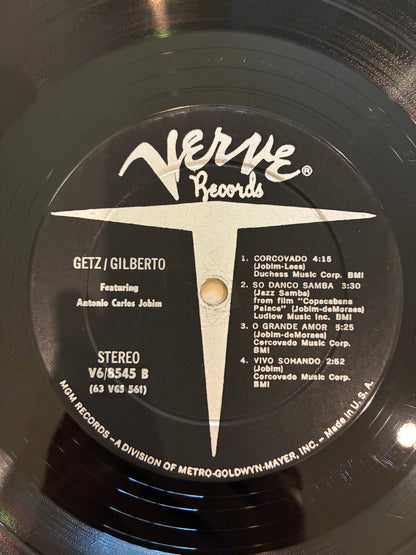 Stan Getz / Joao Gilberto Featuring Antonio Carlos Jobim – Getz / Gilberto