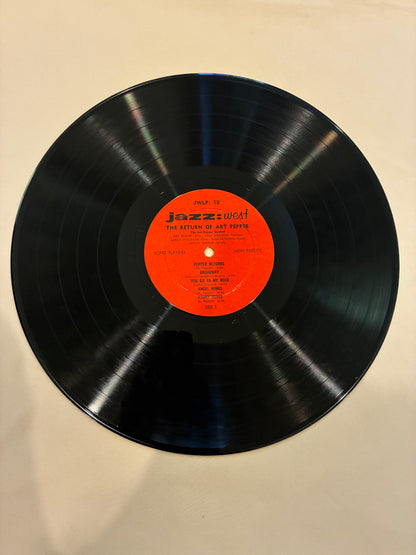 Art Pepper – The Return Of Art Pepper