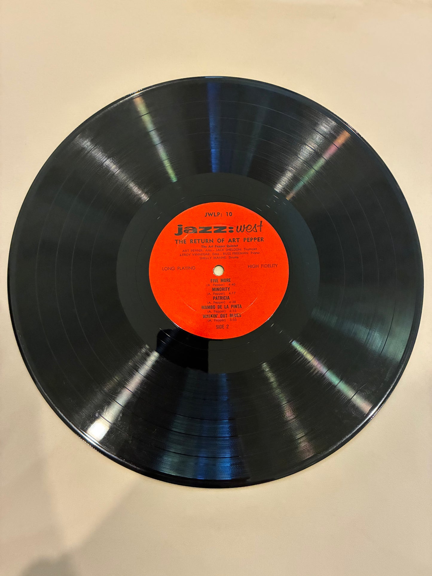 Art Pepper – The Return Of Art Pepper