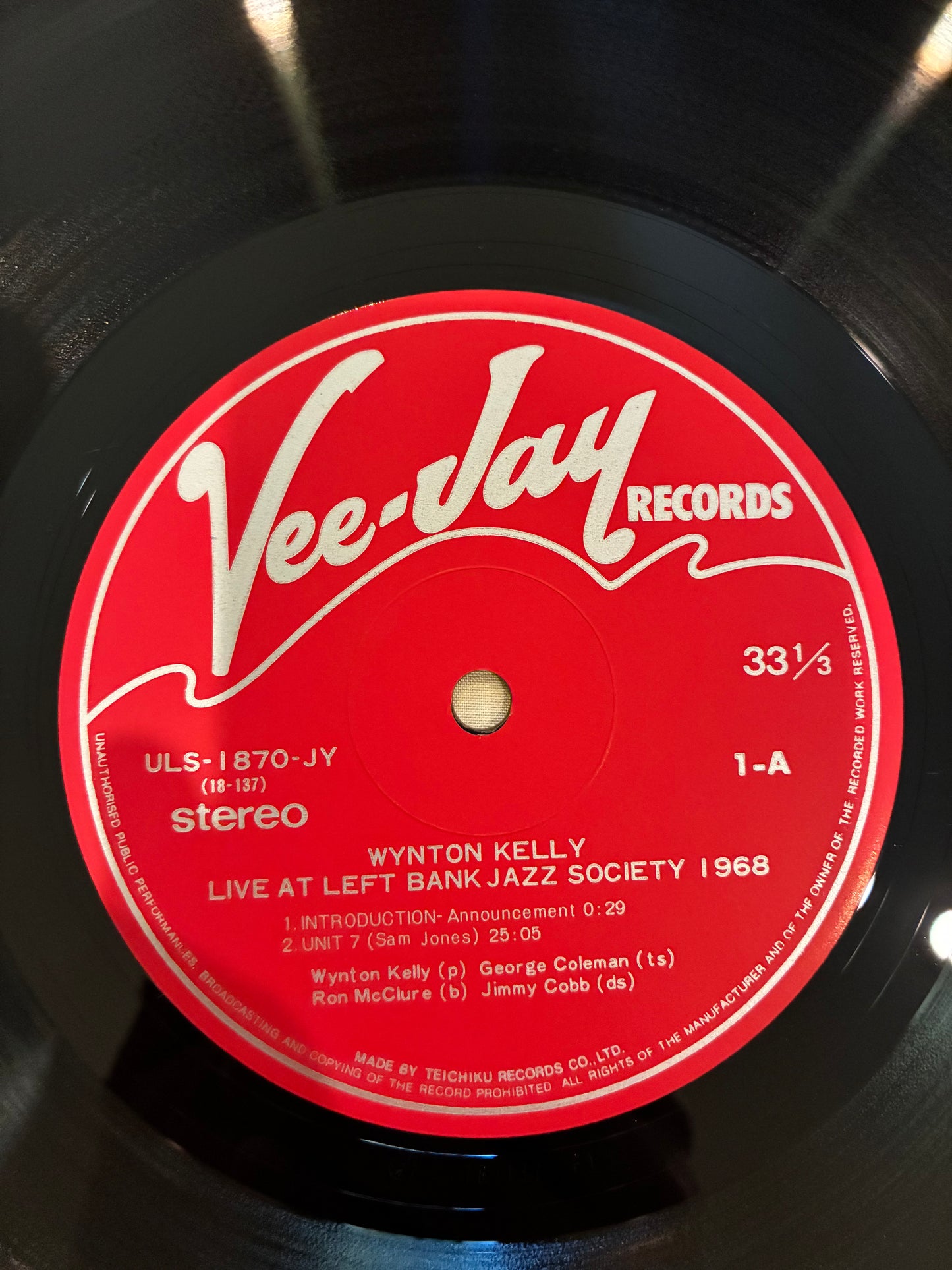 Wynton Kelly – Live At Left Bank Jazz Society 1968