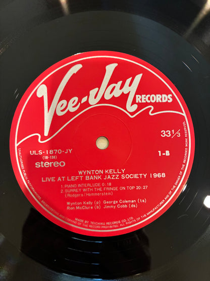 Wynton Kelly – Live At Left Bank Jazz Society 1968