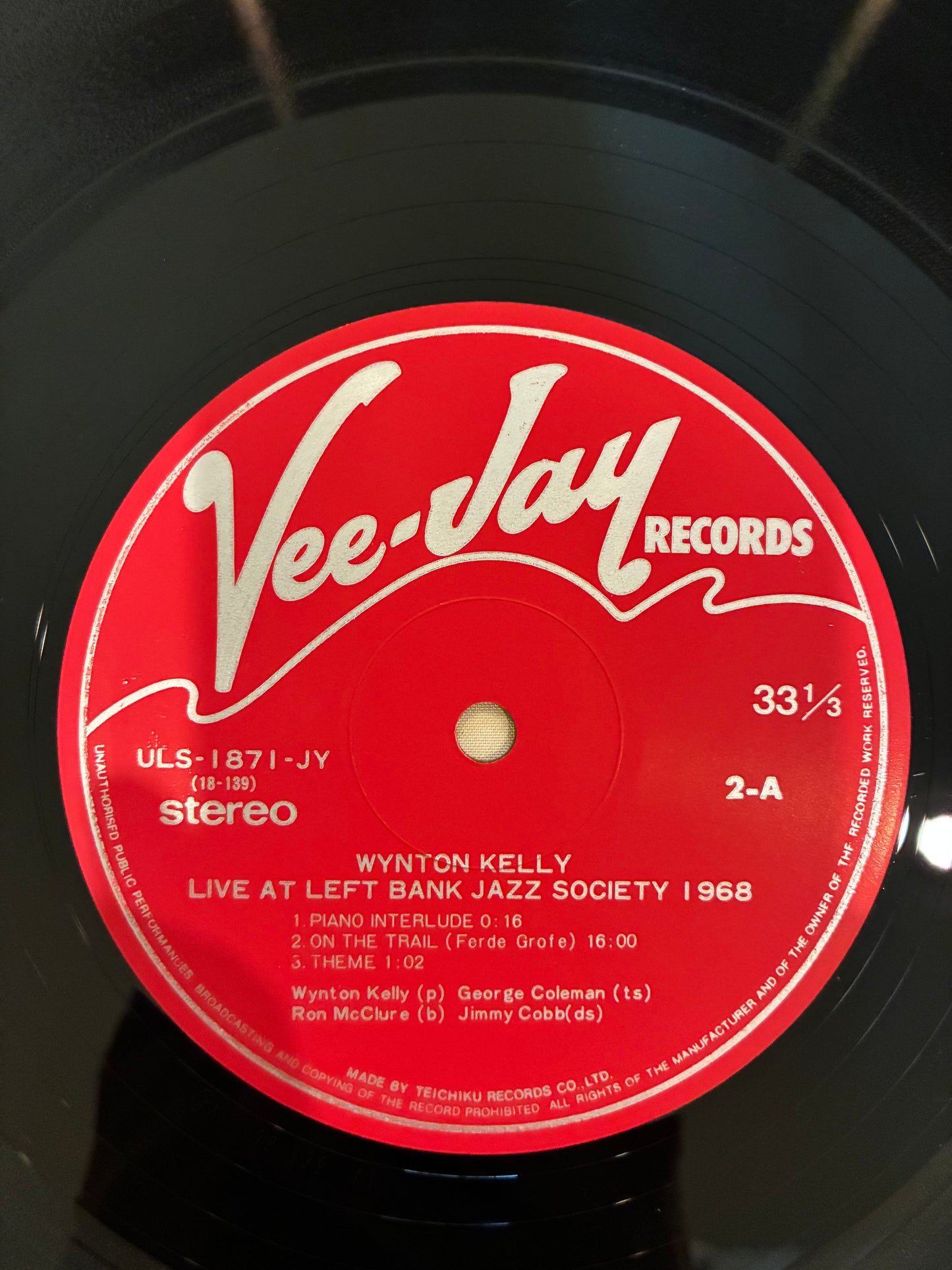 Wynton Kelly – Live At Left Bank Jazz Society 1968