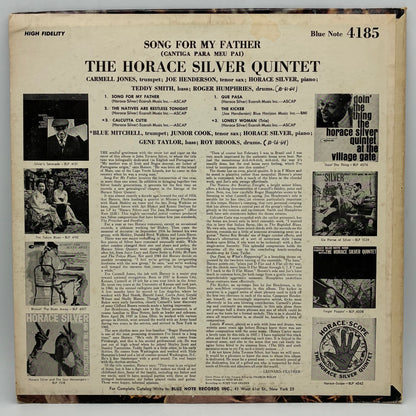 The Horace Silver Quintet – Song For My Father (Cantiga Para Meu Pai)
