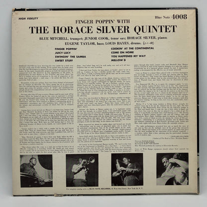 The Horace Silver Quintet – Finger Poppin' With The Horace Silver Quintet