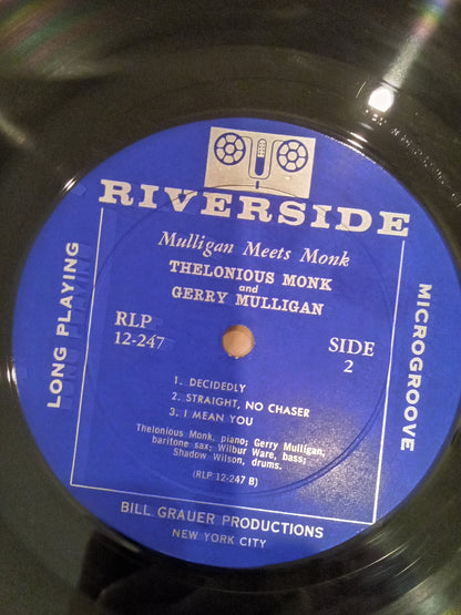 Thelonious Monk And Gerry Mulligan – Mulligan Meets Monk