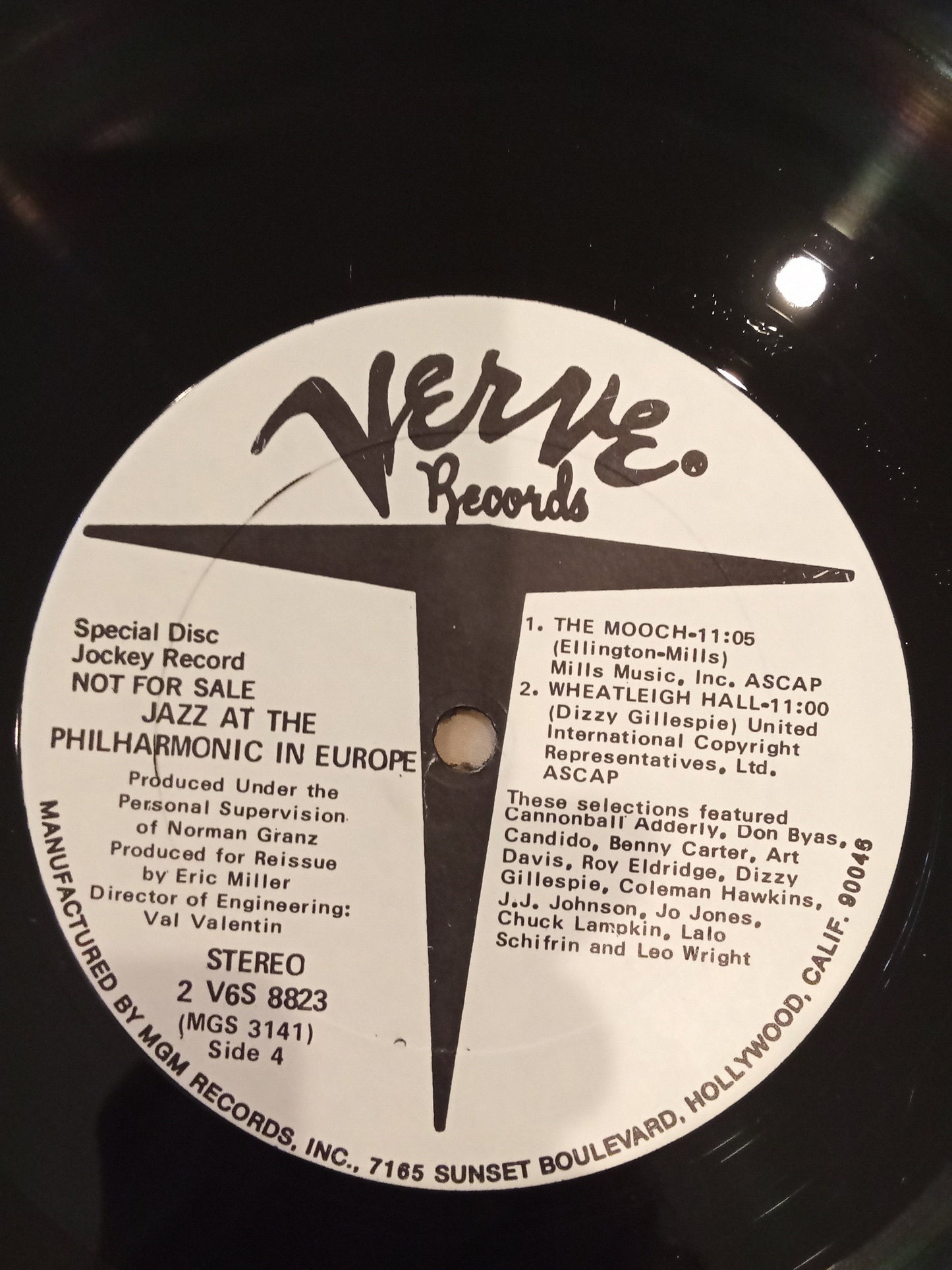 Various – Jazz At The Philharmonic In Europe