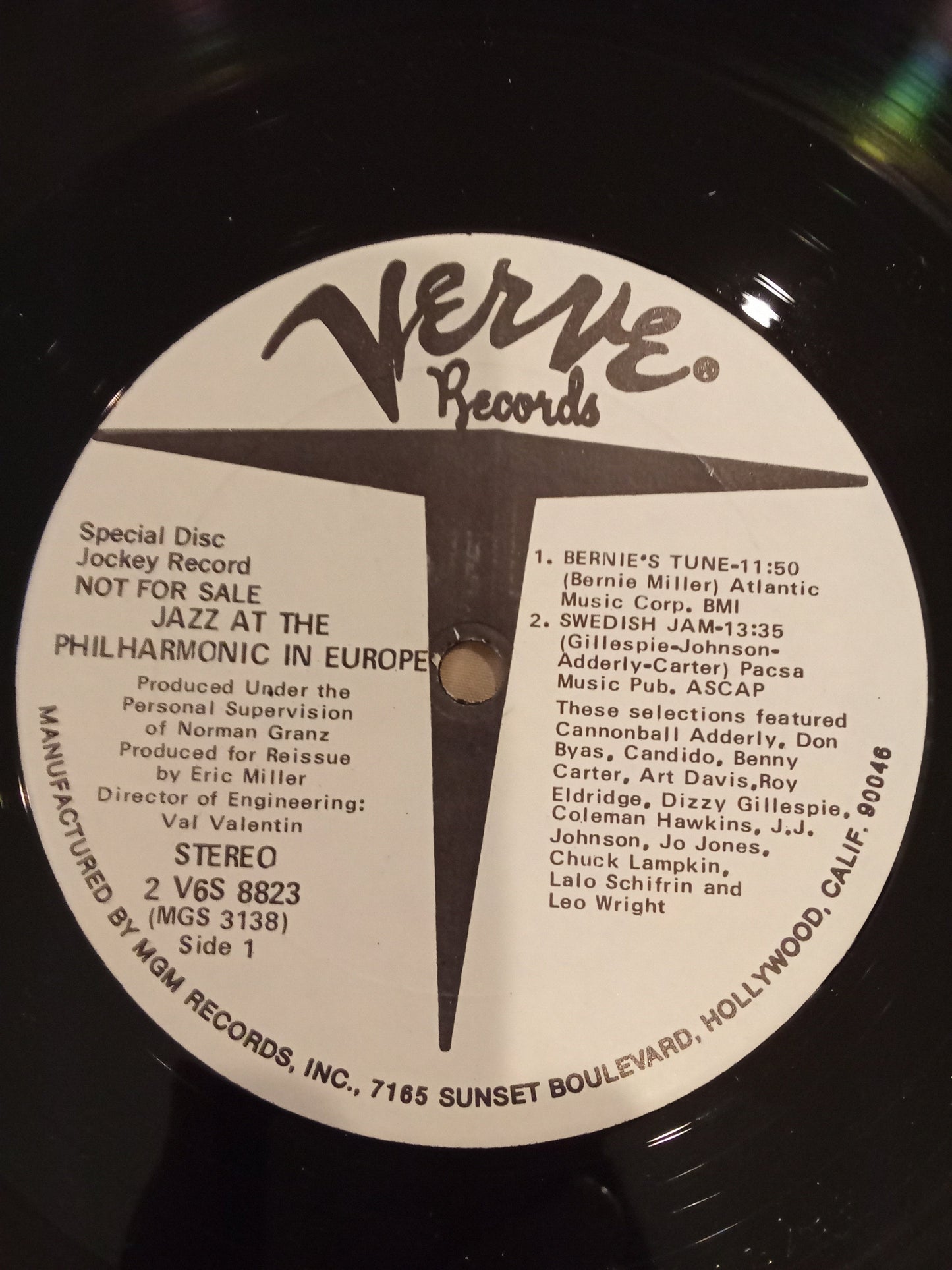 Various – Jazz At The Philharmonic In Europe