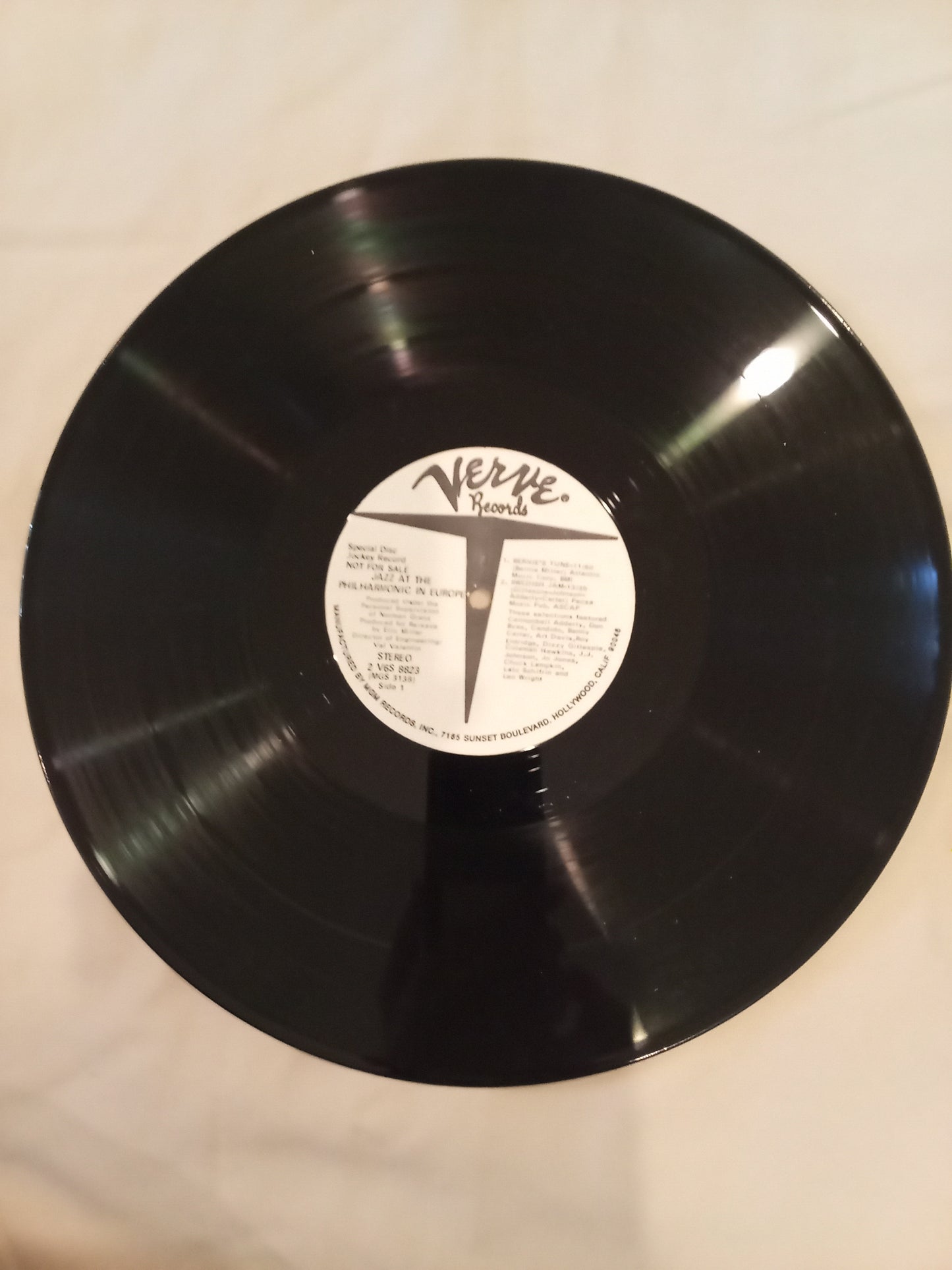 Various – Jazz At The Philharmonic In Europe