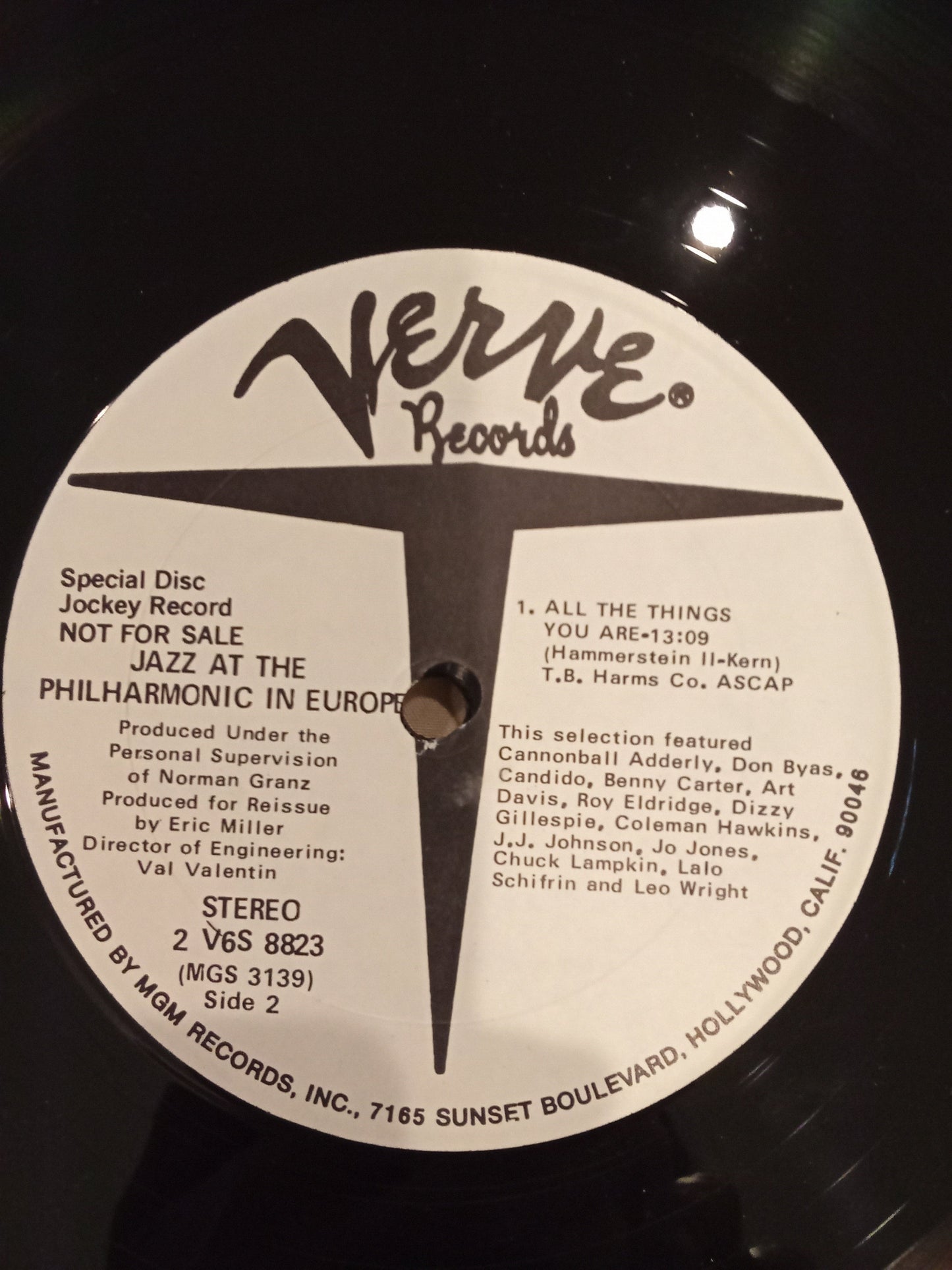 Various – Jazz At The Philharmonic In Europe