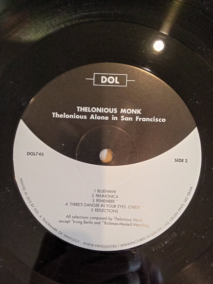 Thelonious Monk – Thelonious Alone In San Francisco