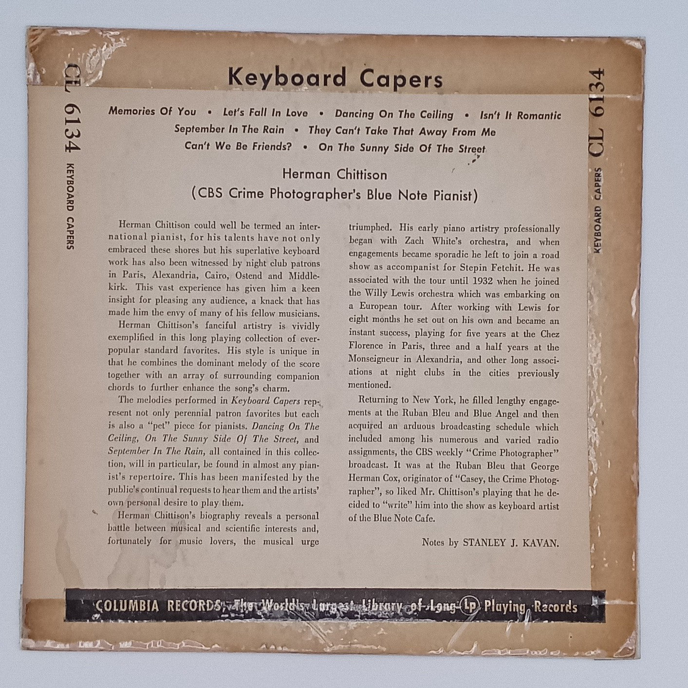 Herman Chittison – Keyboard Capers