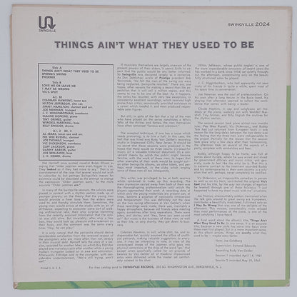 Swingville All Stars – Thing's Ain't What They Used To Be