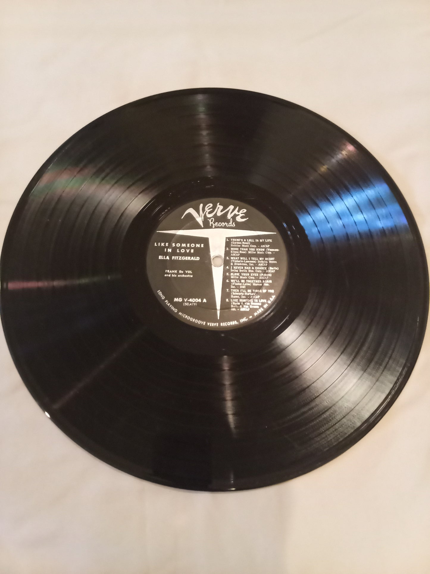 Ella Fitzgerald, Frank DeVol And His Orchestra – Like Someone In Love