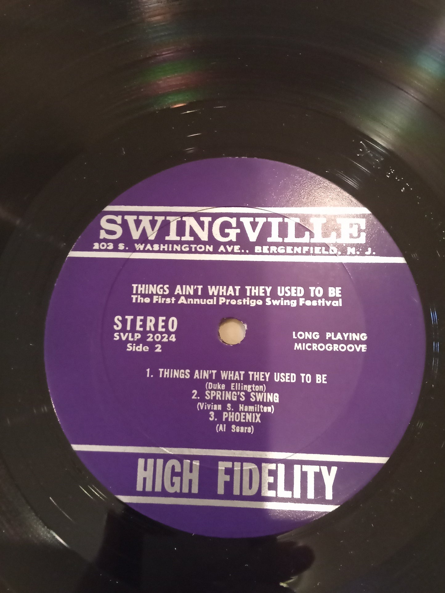 Swingville All Stars – Thing's Ain't What They Used To Be