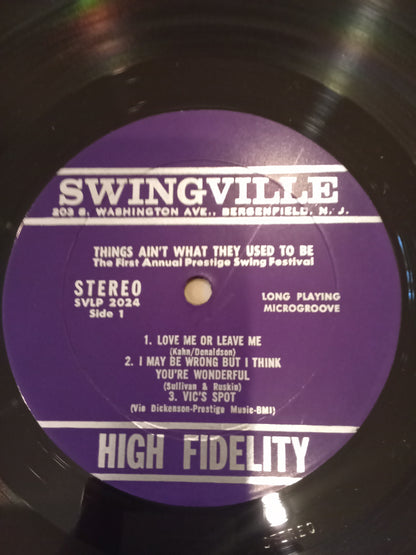 Swingville All Stars – Thing's Ain't What They Used To Be