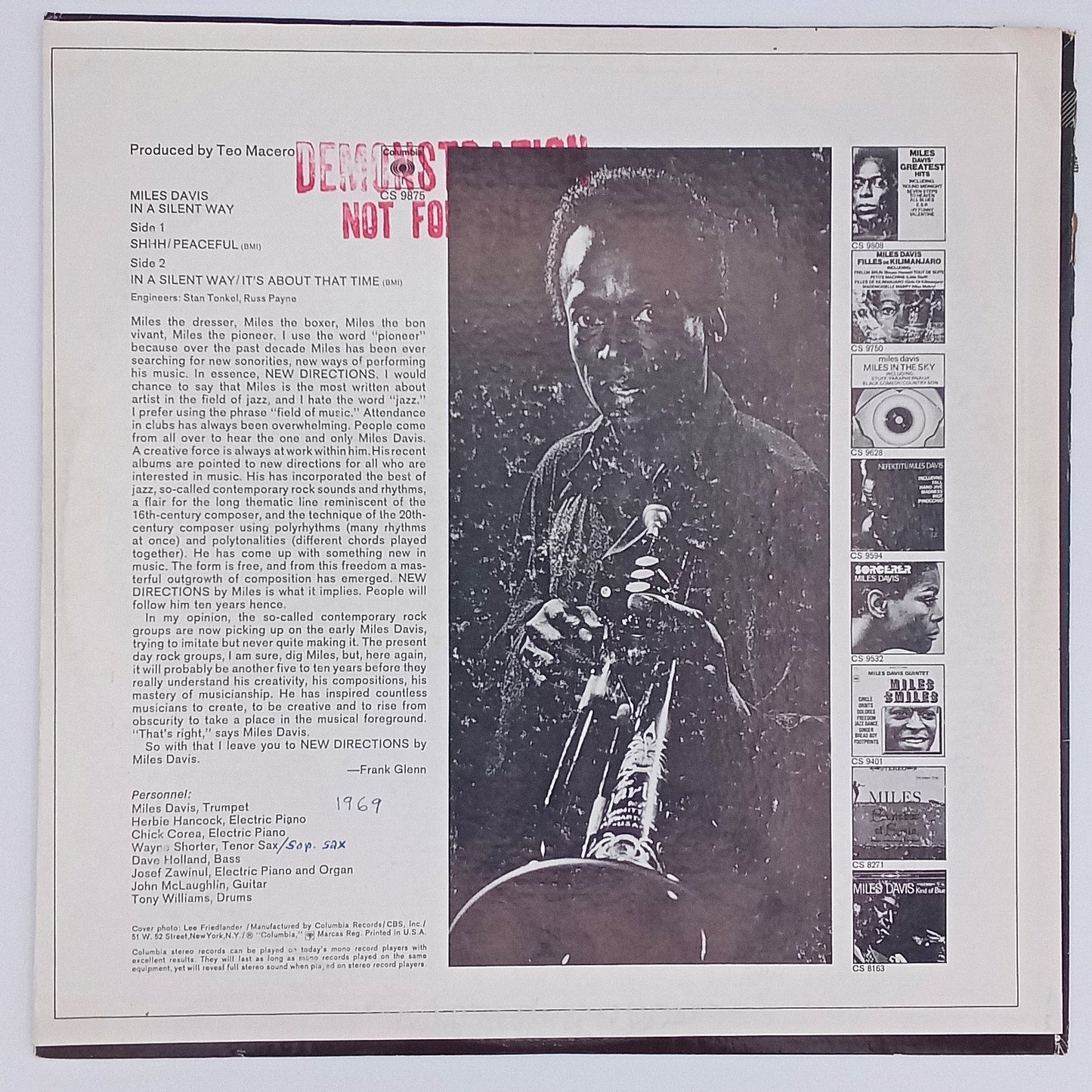 Miles Davis – In A Silent Way