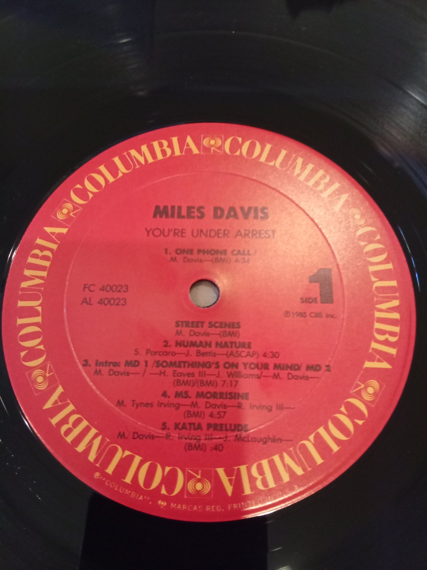 Miles Davis – You're Under Arrest