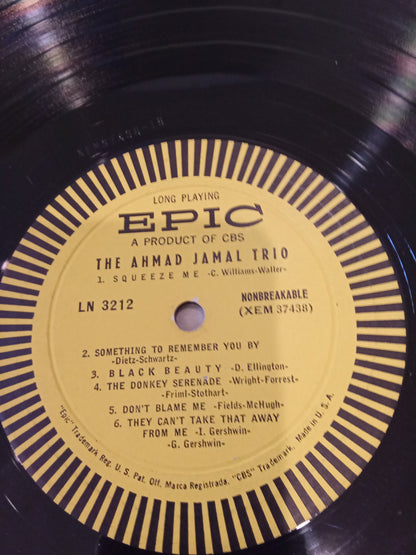 The Ahmad Jamal Trio – The Ahmad Jamal Trio