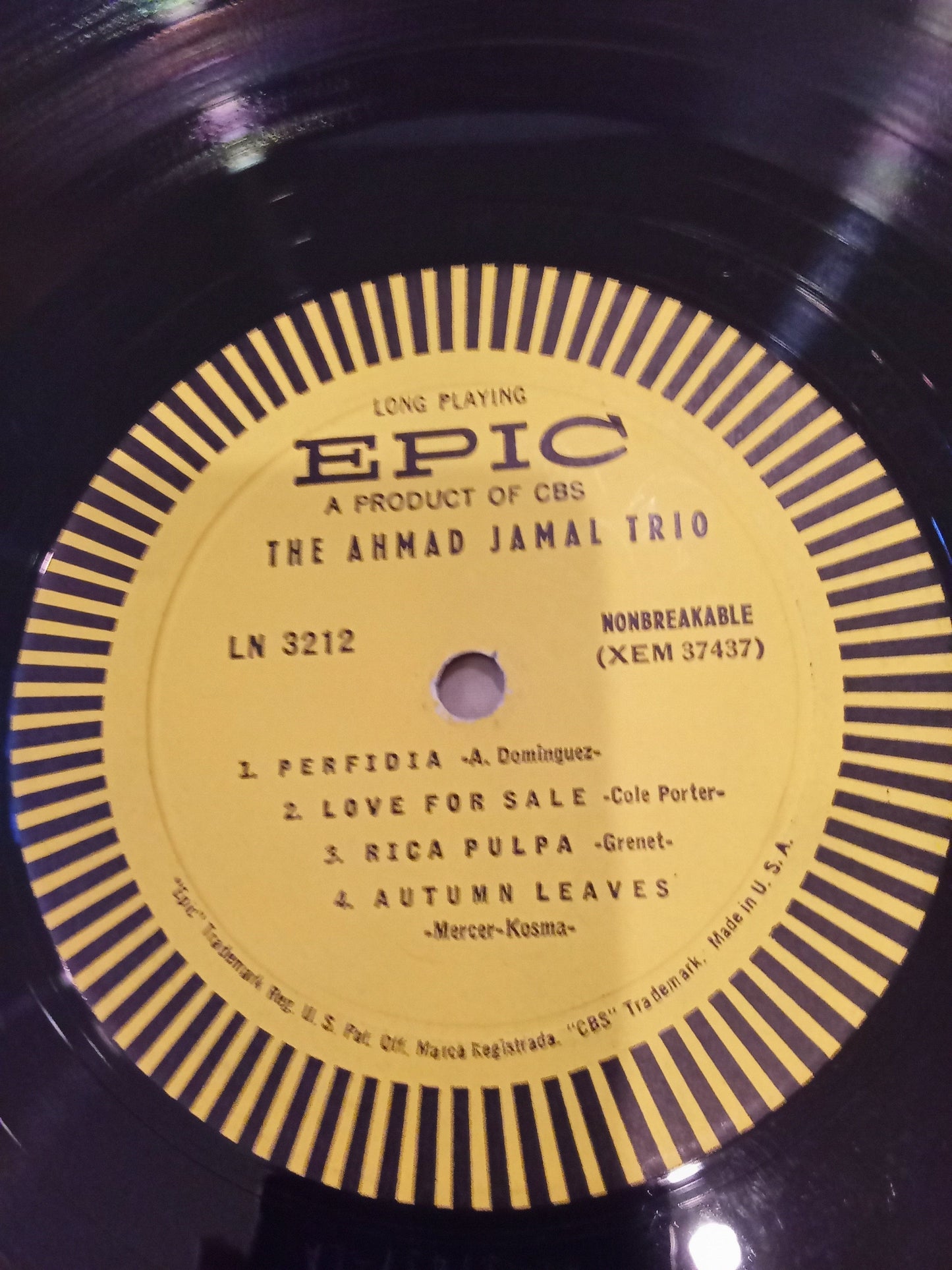 The Ahmad Jamal Trio – The Ahmad Jamal Trio