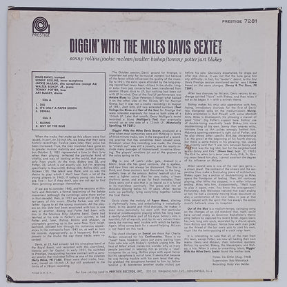 Miles Davis – Diggin' With The Miles Davis Sextet