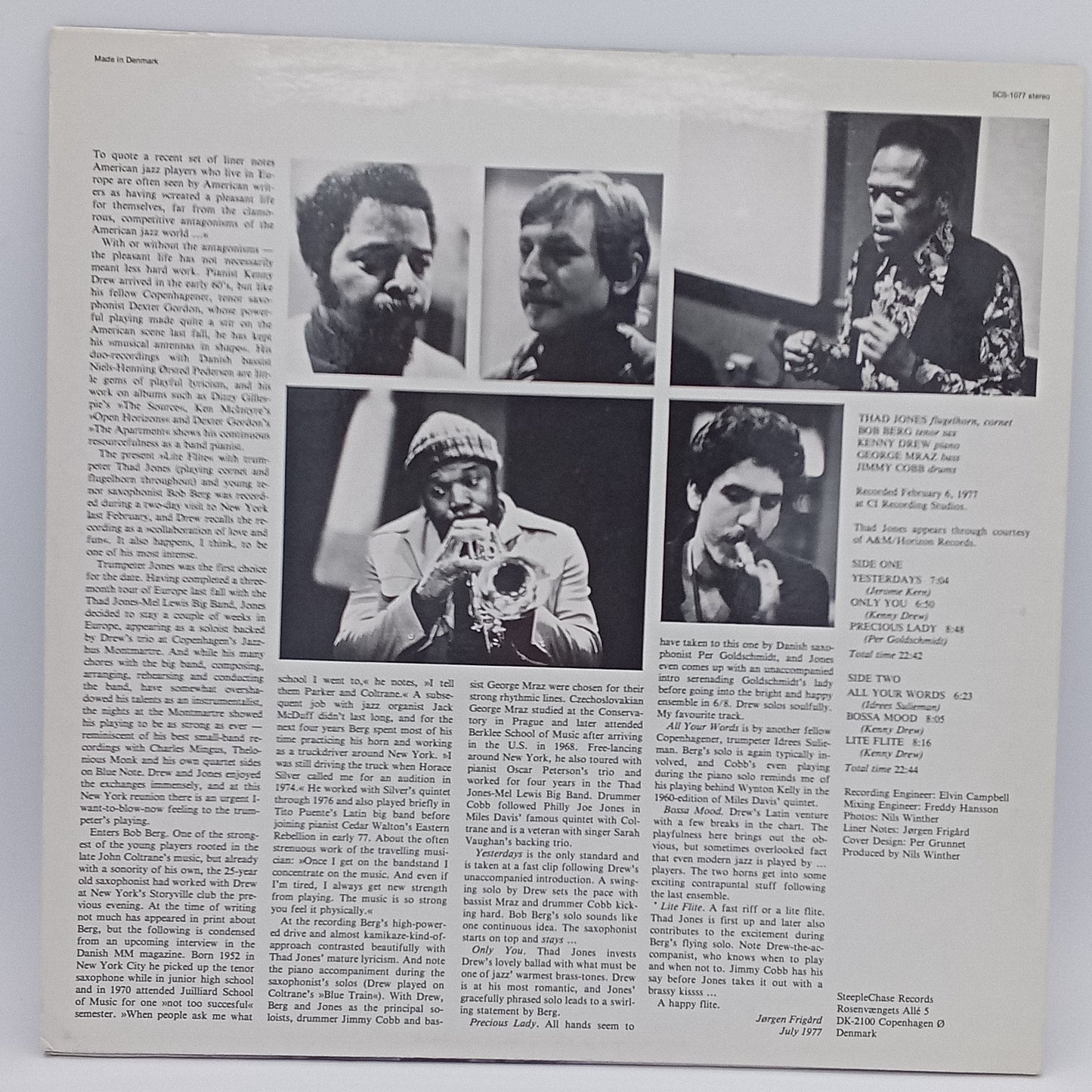 Kenny Drew Quintet – Lite Flite