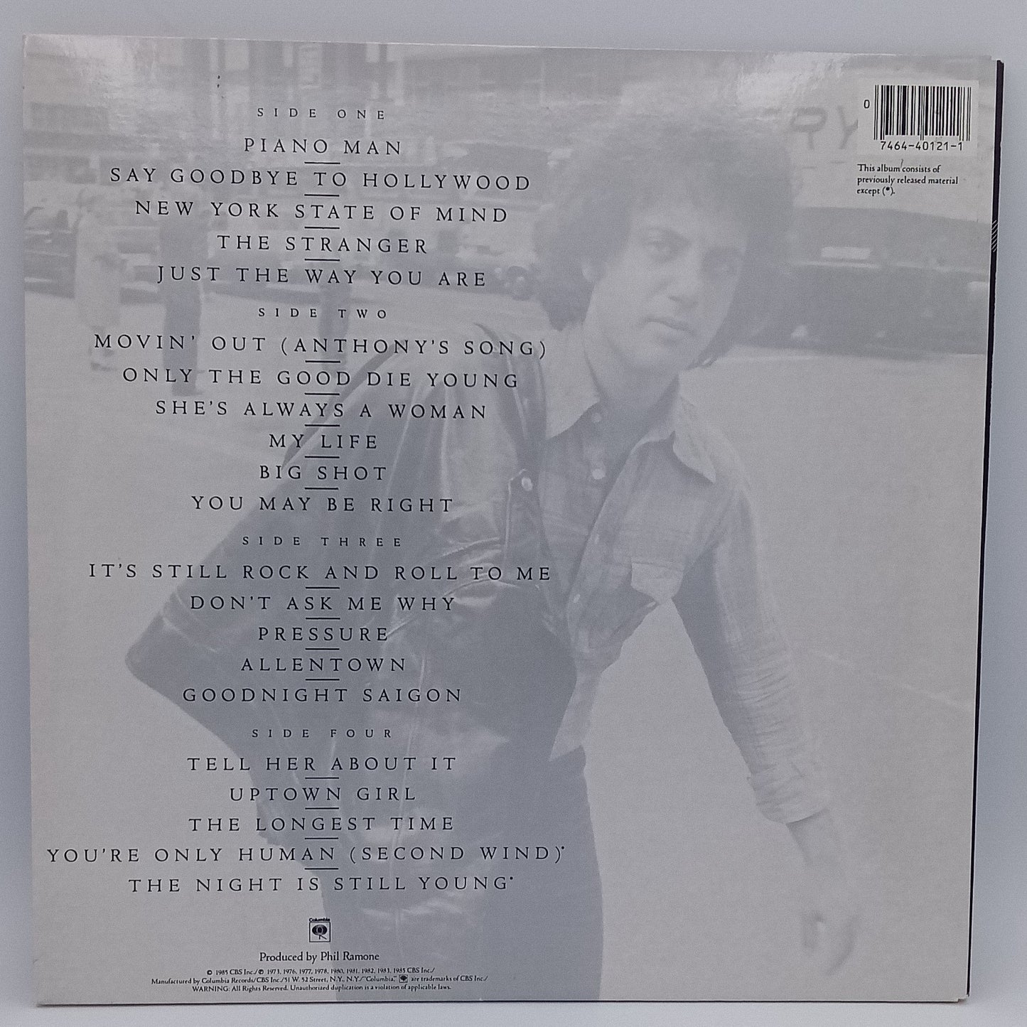 Billy Joel – Greatest Hits Volume I & Volume II