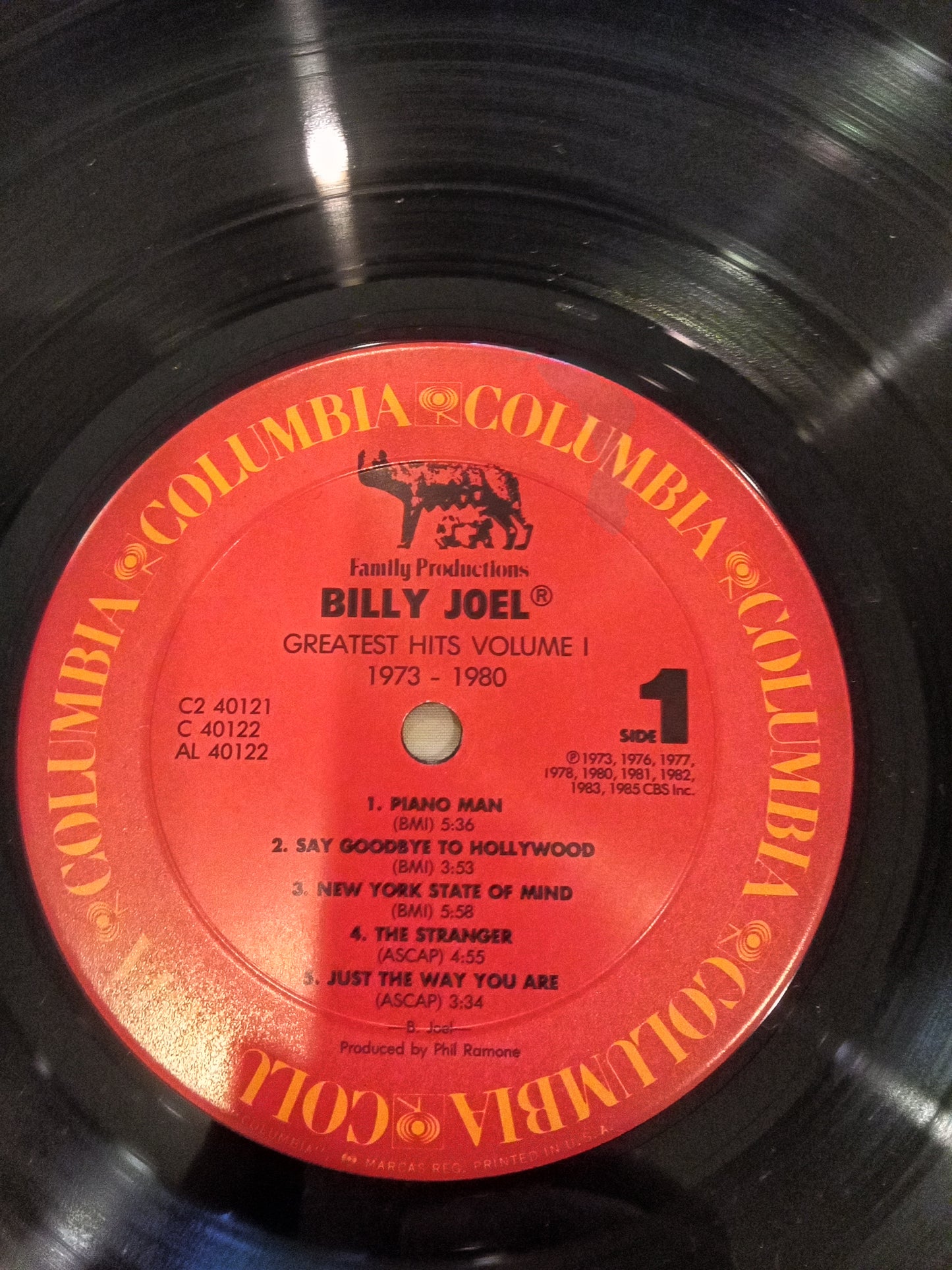 Billy Joel – Greatest Hits Volume I & Volume II
