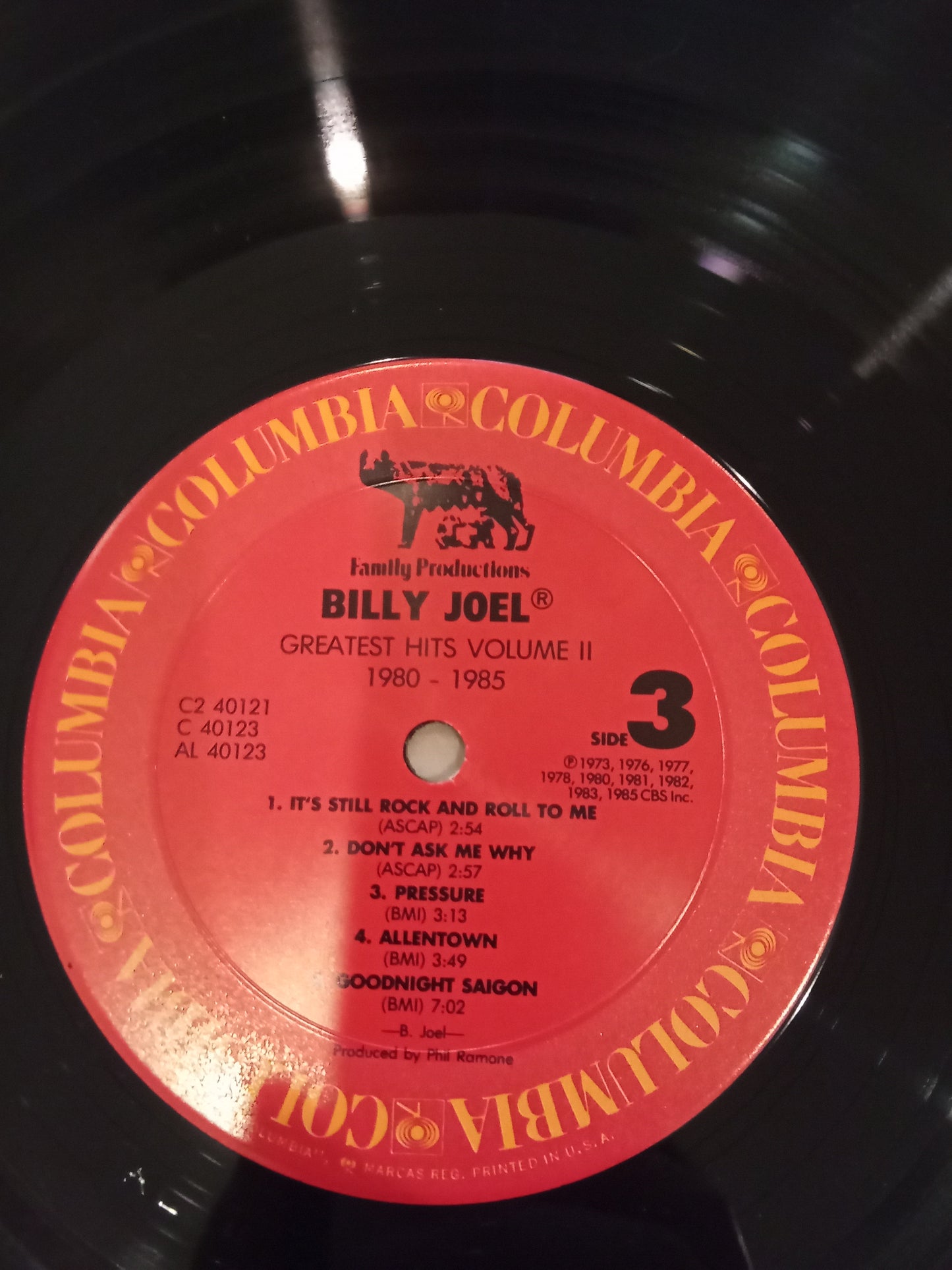 Billy Joel – Greatest Hits Volume I & Volume II