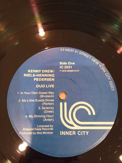 Kenny Drew / Niels-Henning Ørsted Pedersen – Duo Live In Concert