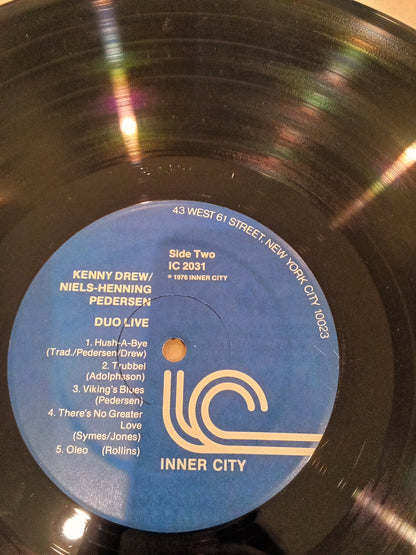 Kenny Drew / Niels-Henning Ørsted Pedersen – Duo Live In Concert