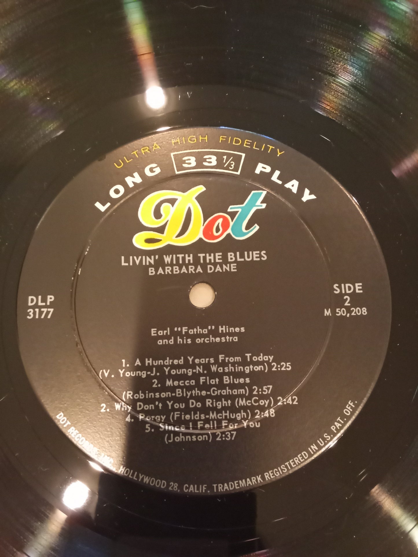 Barbara Dane, Earl 'Fatha' Hines And His Orchestra – Livin' With The Blues