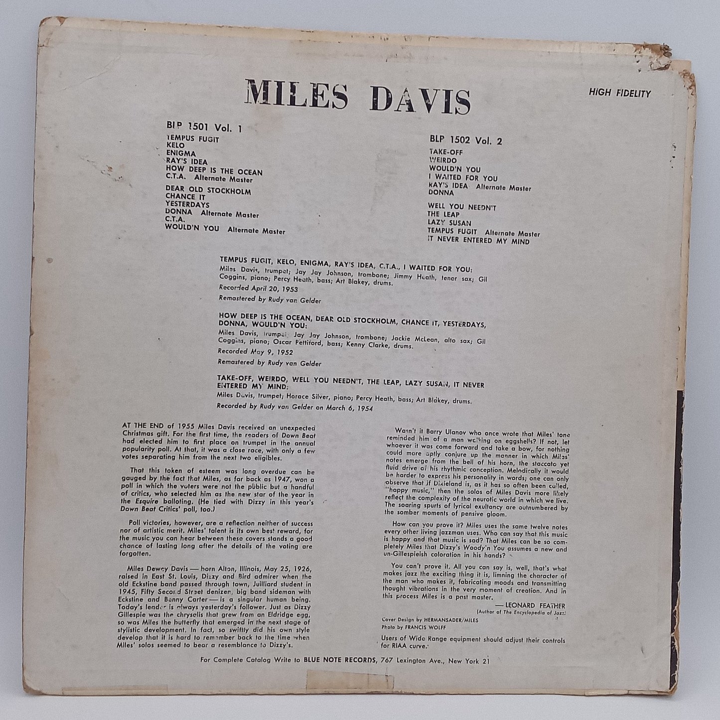 Miles Davis – Volume 2