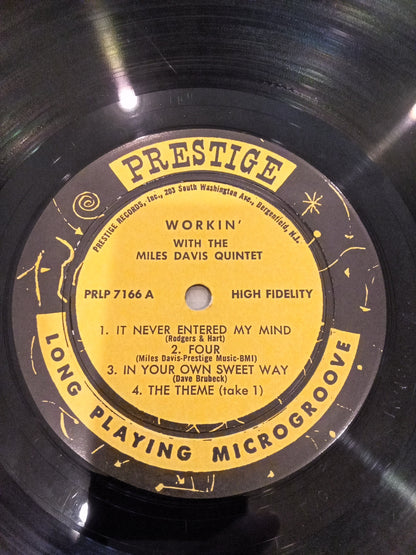 The Miles Davis Quintet – Workin' With The Miles Davis Quintet
