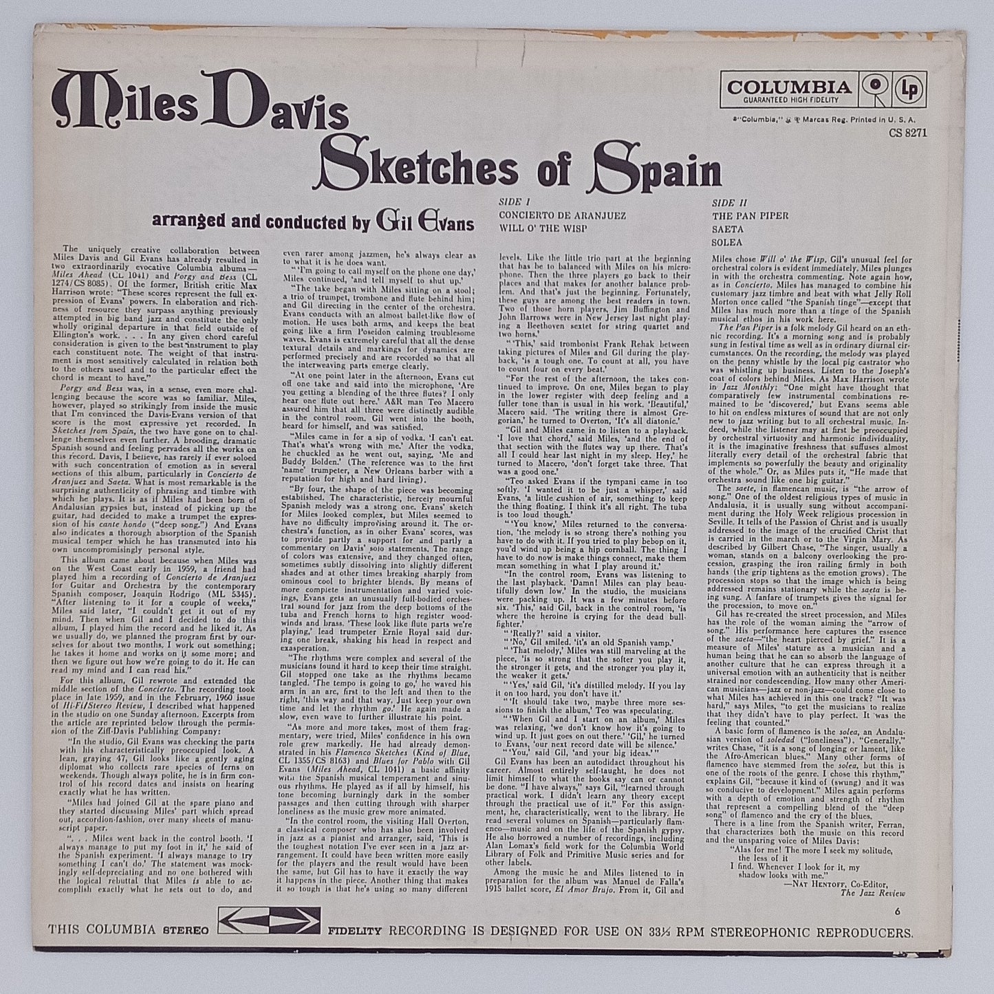 Miles – Sketches Of Spain