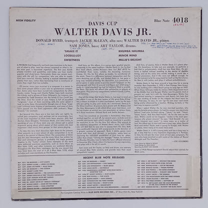 Walter Davis Jr. – Davis Cup