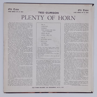 Ted Curson – Plenty Of Horn