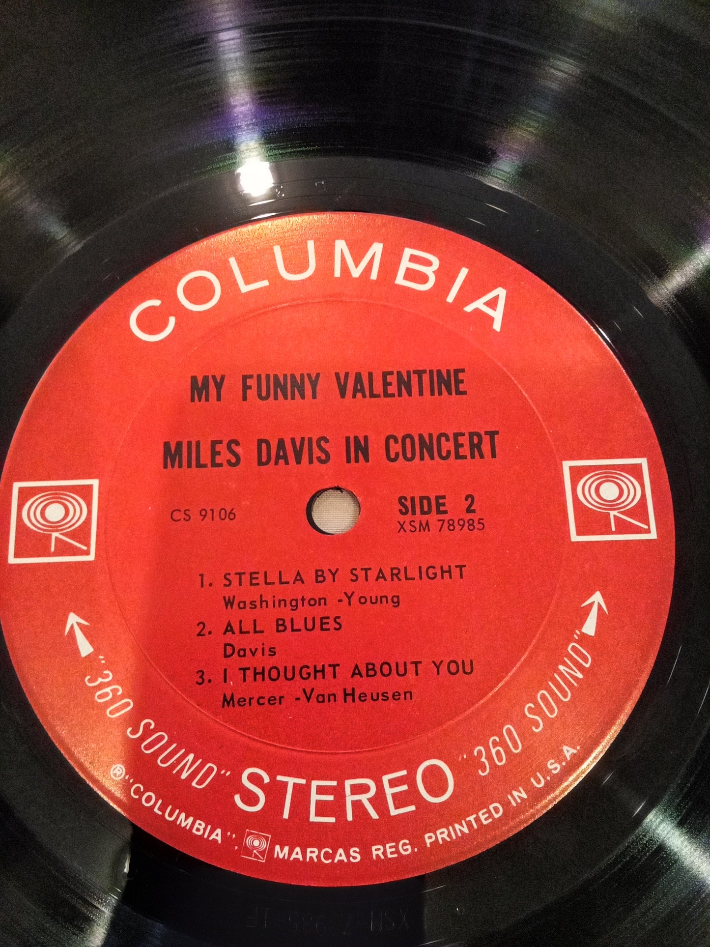 Miles Davis – My Funny Valentine - Miles Davis In Concert