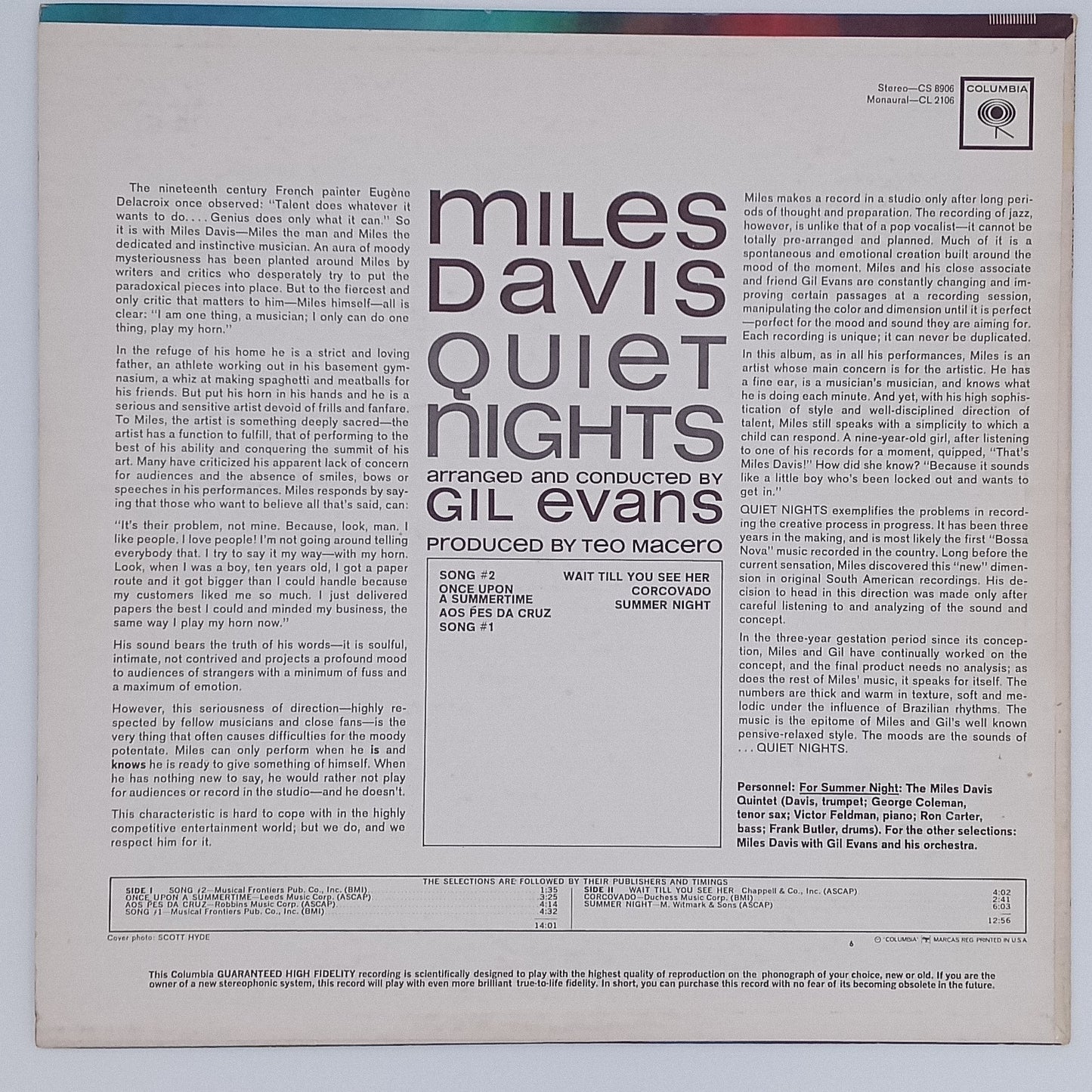 Miles Davis – Quiet Nights