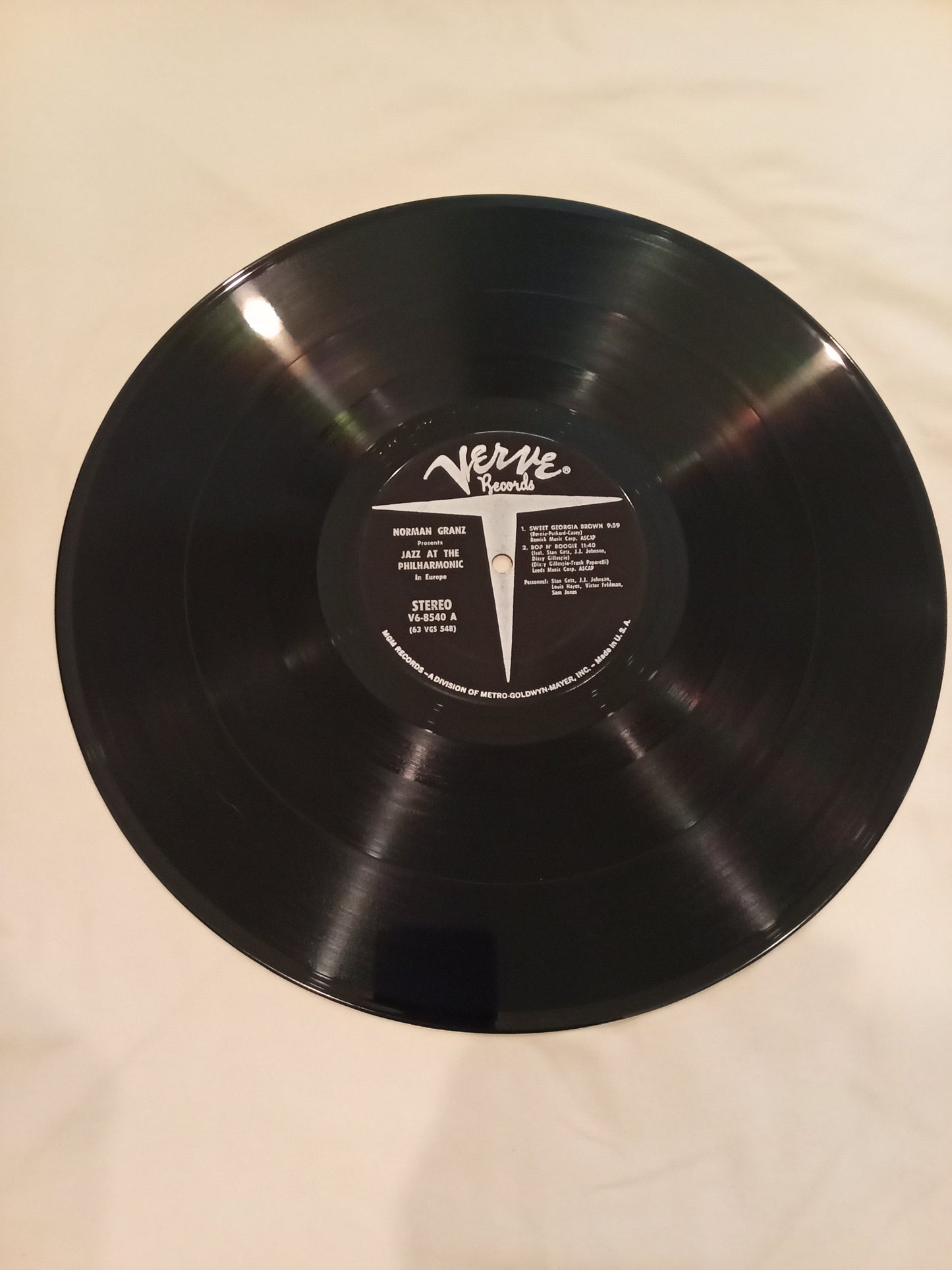 Stan Getz, J. J. Johnson, Vic Feldman, Sam Jones – Jazz At The Philharmonic In Europe