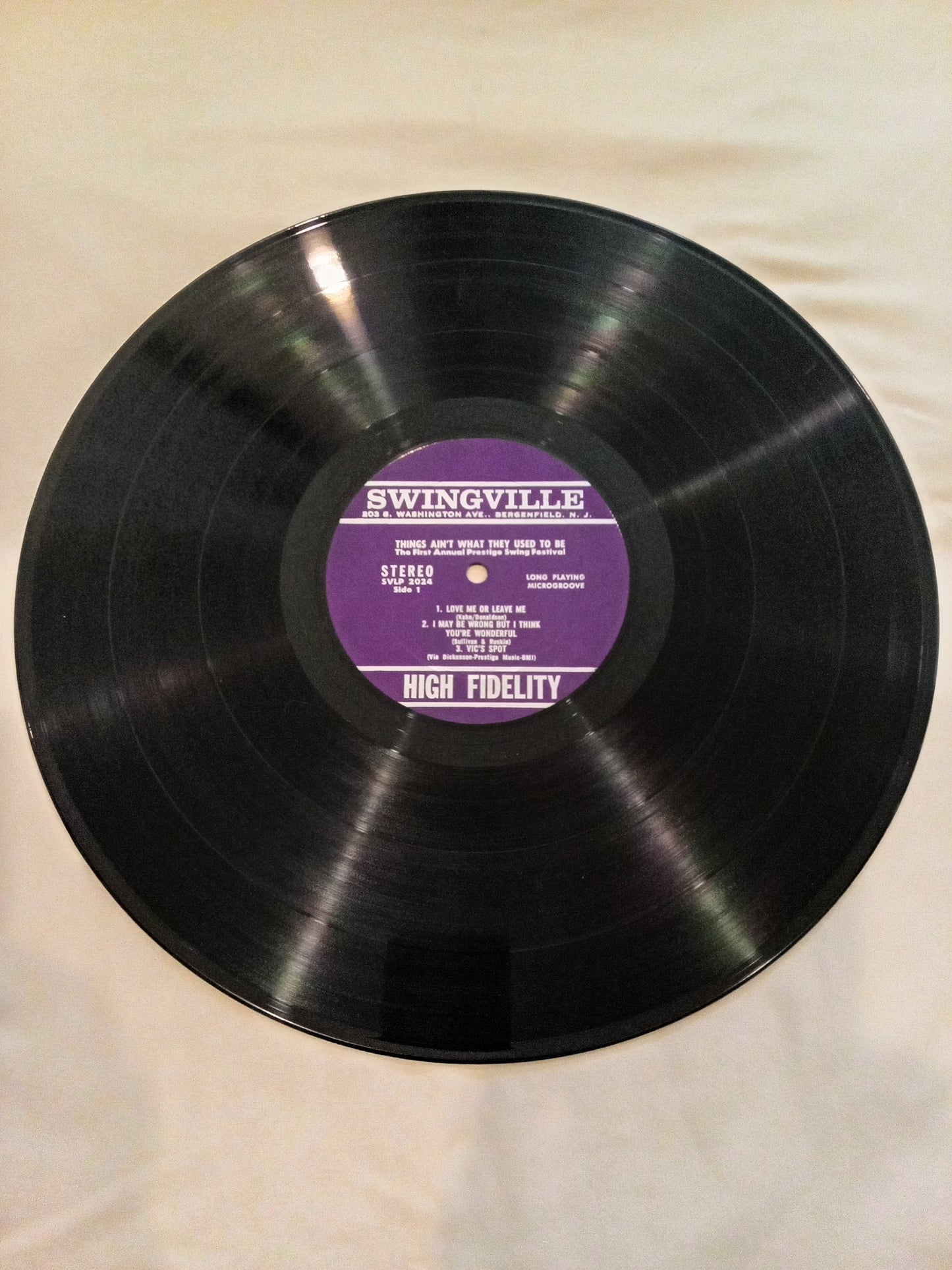 Swingville All Stars – Thing's Ain't What They Used To Be