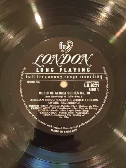 Hugh Tracey – The Best Recordings Of 1953 Part 1 (African Music Society's Choice)