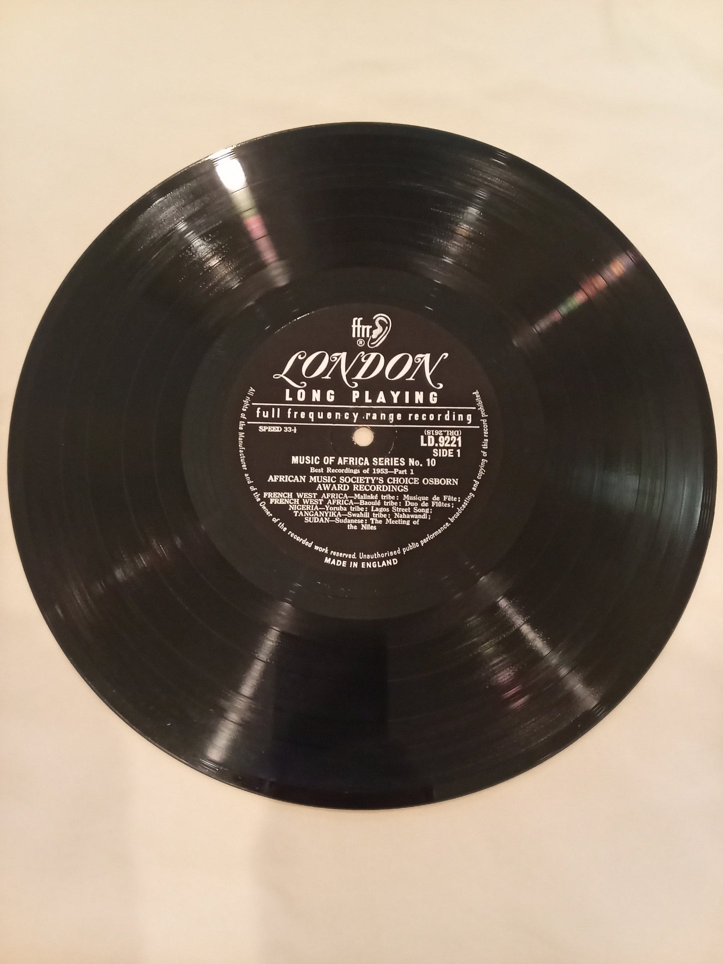 Hugh Tracey – The Best Recordings Of 1953 Part 1 (African Music Society's Choice)