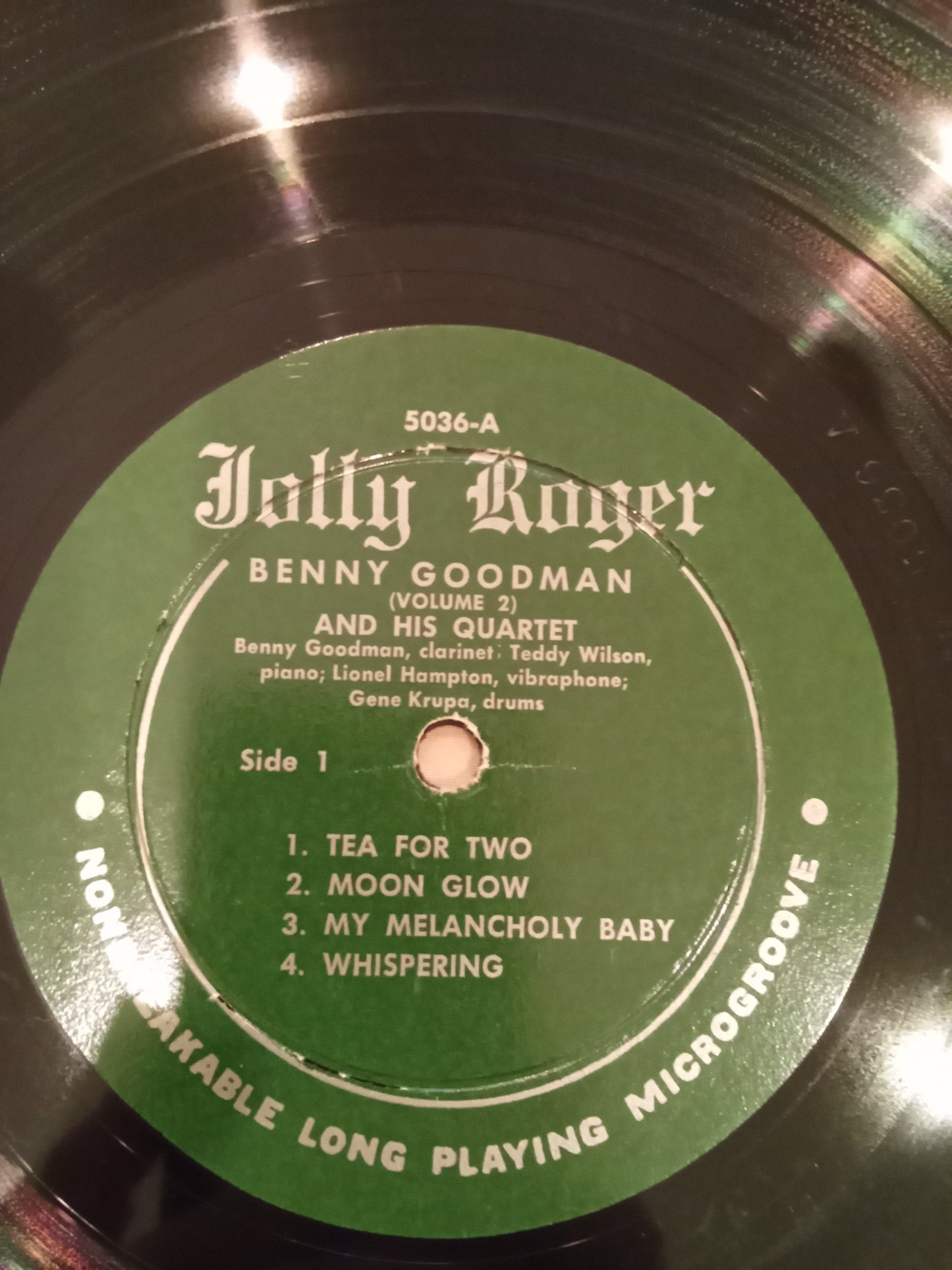 Benny Goodman And His Quartet – Volume Two